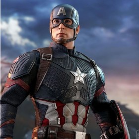 Captain America Avengers Endgame Movie Masterpiece 1/6 Action Figure by Hot Toys